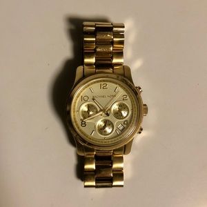 Michael Kors- Gold Watch.
